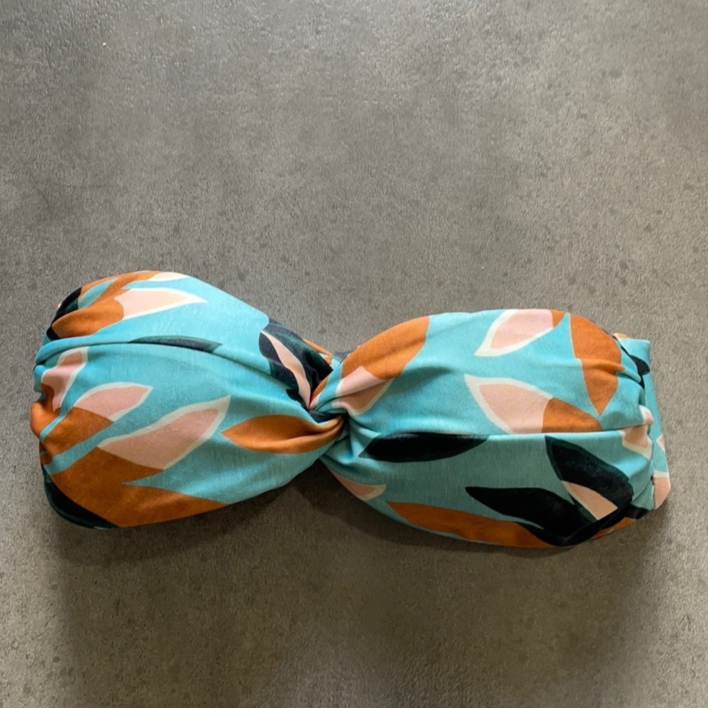 VIX Paula Hermanny Strapless Bikini Top Size Small